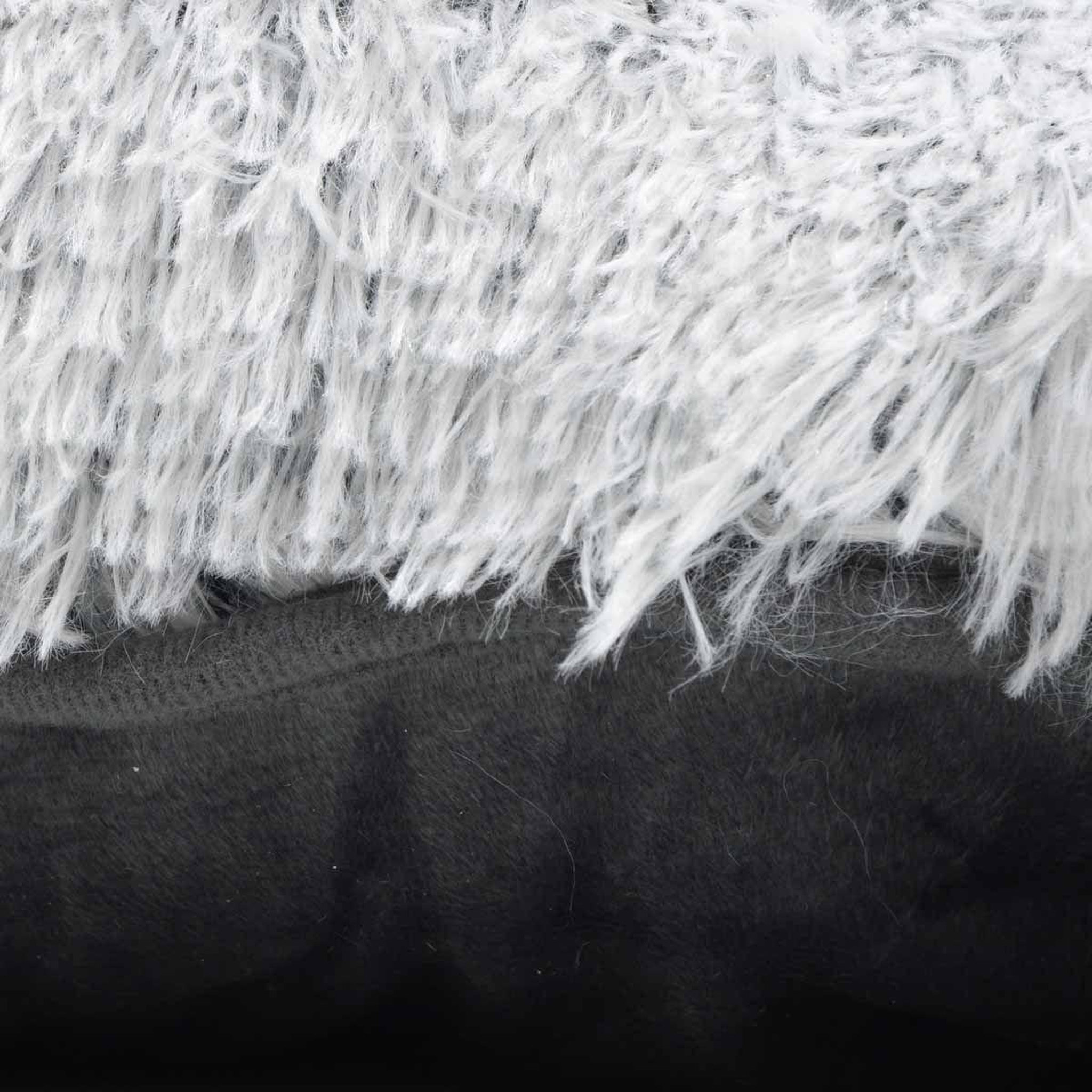 Voir la diapositive 4 : LOVE STORY Coussin pour Chien & Chat  Fluffy  77cm Blanc Chiné