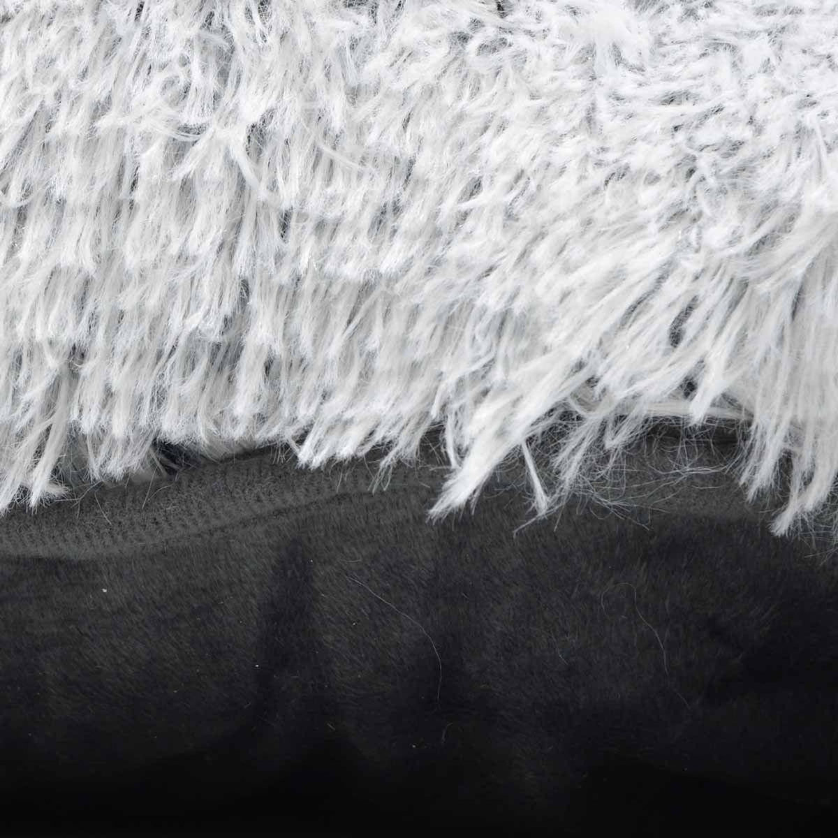 Paris Prix Coussin pour Chien & Chat  Fluffy  77cm Blanc Chiné