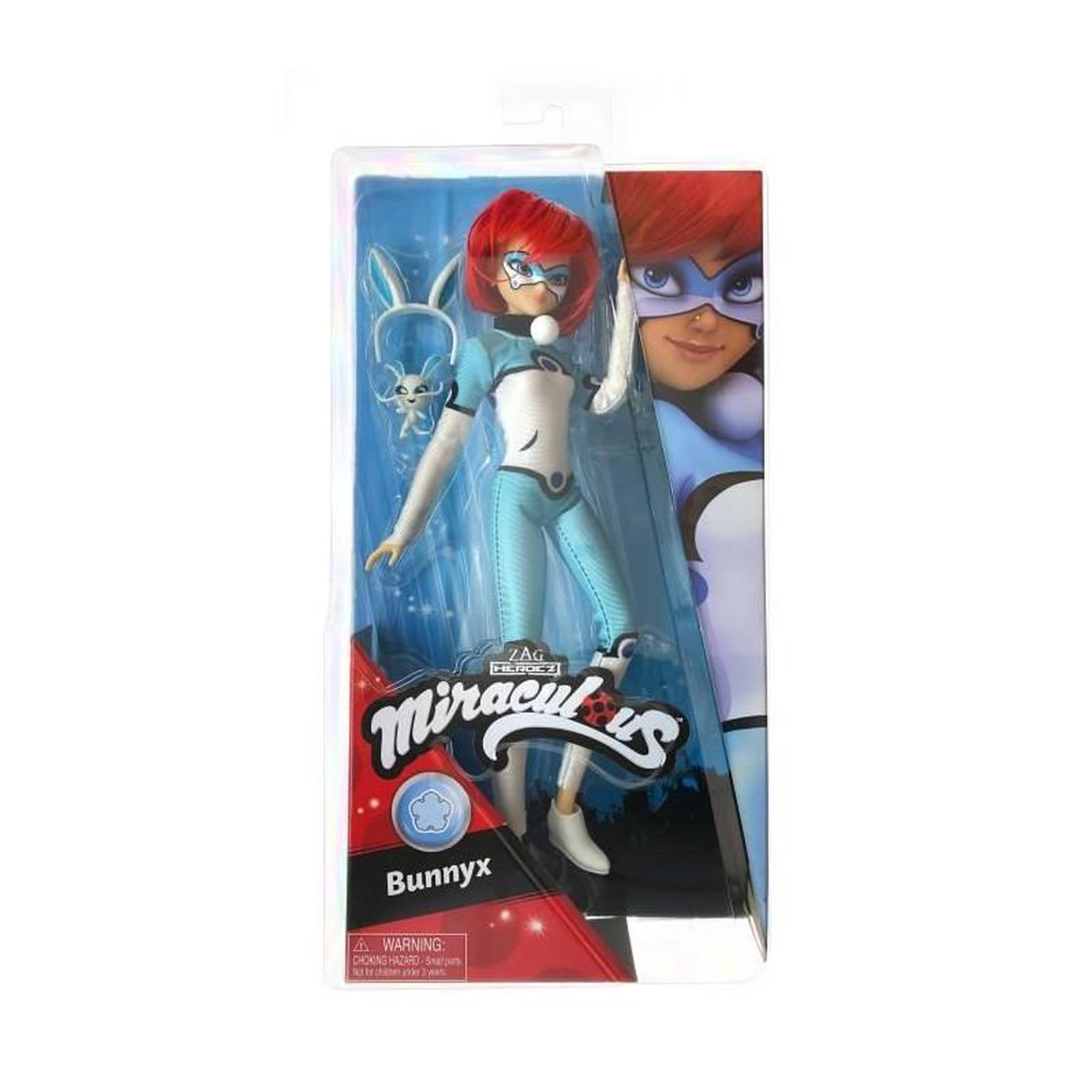 Voir la diapositive 2 : BANDAI Poupée articulée Bunnyx de Miraculous - BANDAI - 26 cm - Pour enfants de 2 ans et plus