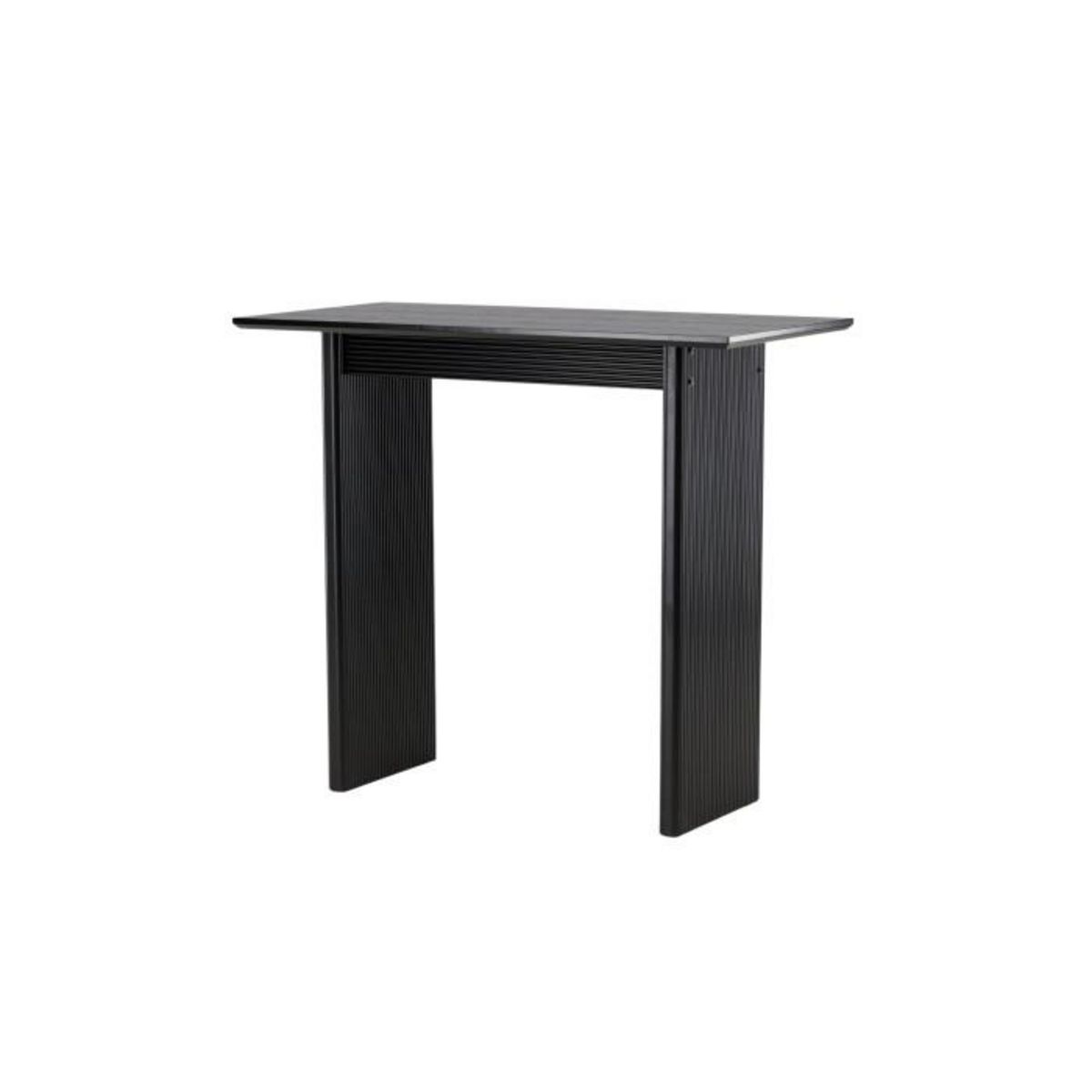 Paris Prix Table de Bar  Vail  120cm Noir