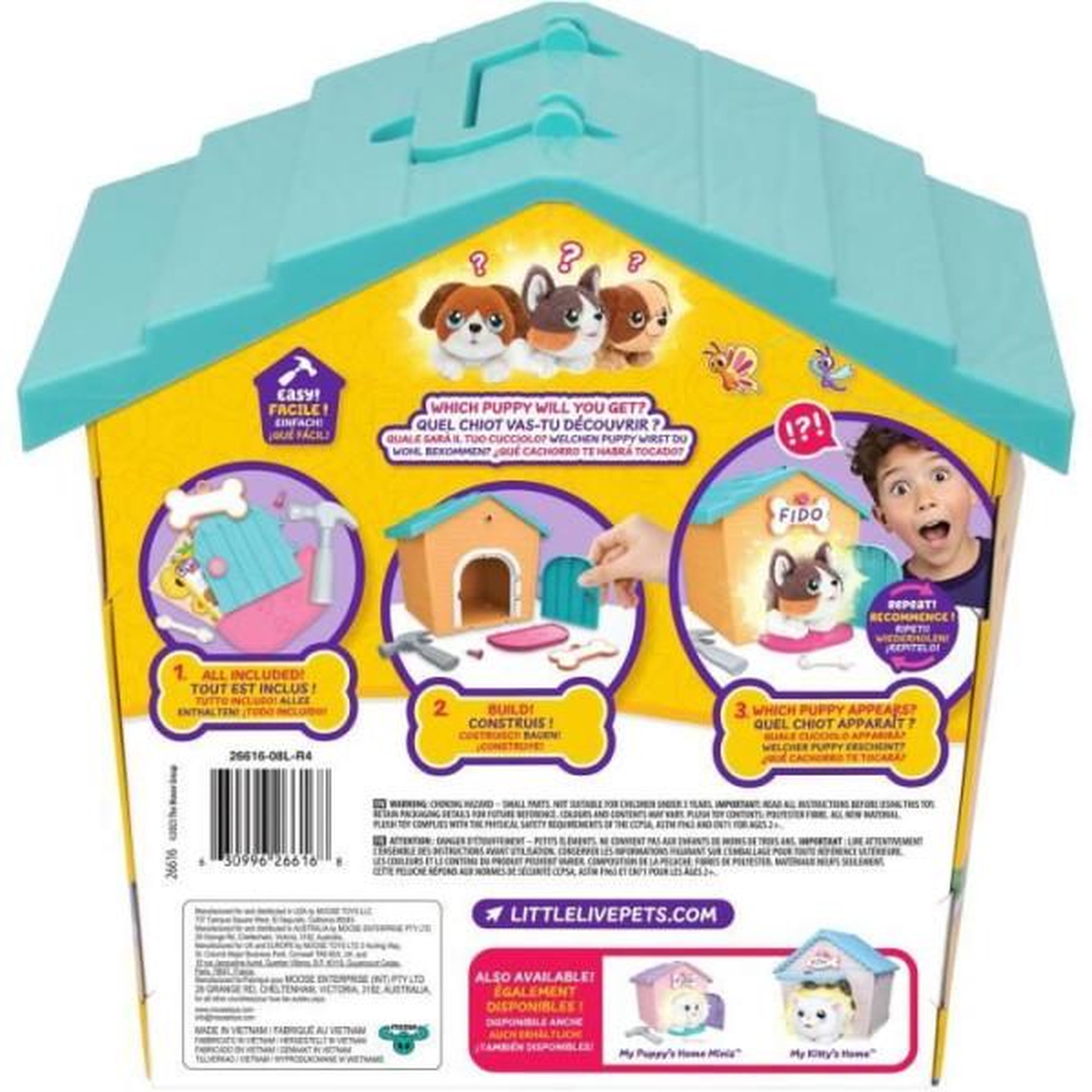 Voir la diapositive 6 : MOOSE TOYS Niche surprise - Moose Toys - Chien orange - Modele aléatoire - Accessoires inclus - 5 ans et plus