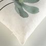 Voir la diapositive 3 : Paris Prix Coussin Déco Imprimé  Palmiflore  45x45cm Vert