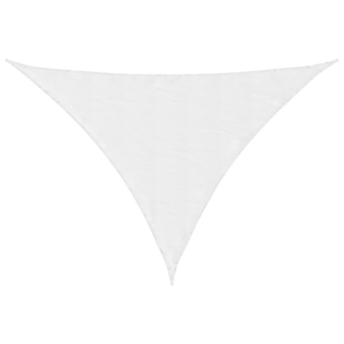 VIDAXL Voile de parasol tissu oxford triangulaire 4x4x5,8 m blanc
