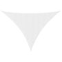 Voir la diapositive 2 : VIDAXL Voile de parasol tissu oxford triangulaire 4x4x5,8 m blanc