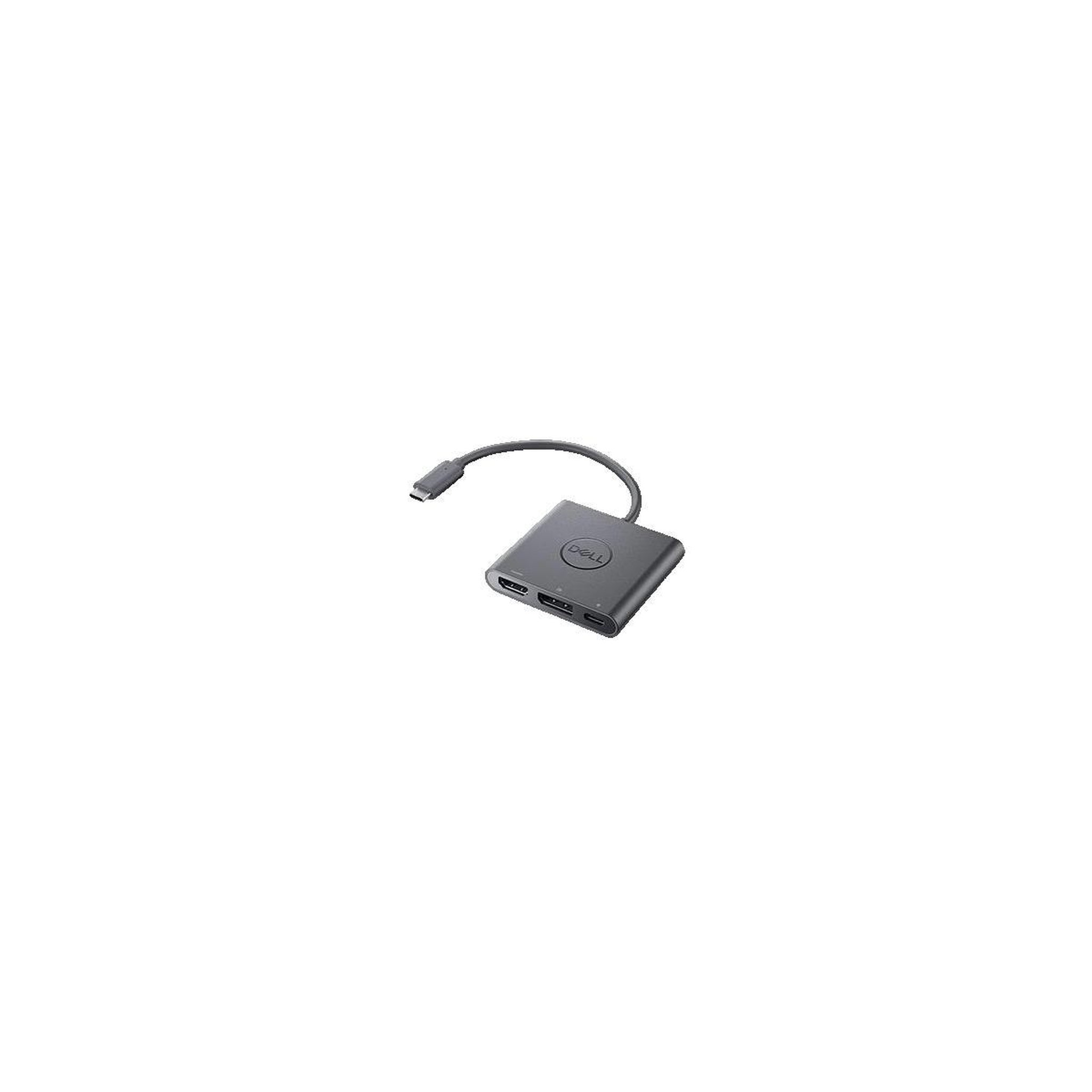 Voir la diapositive 2 : Dell Adaptateur USB-C à HDMI/DisplayPort Dell 0884116365389