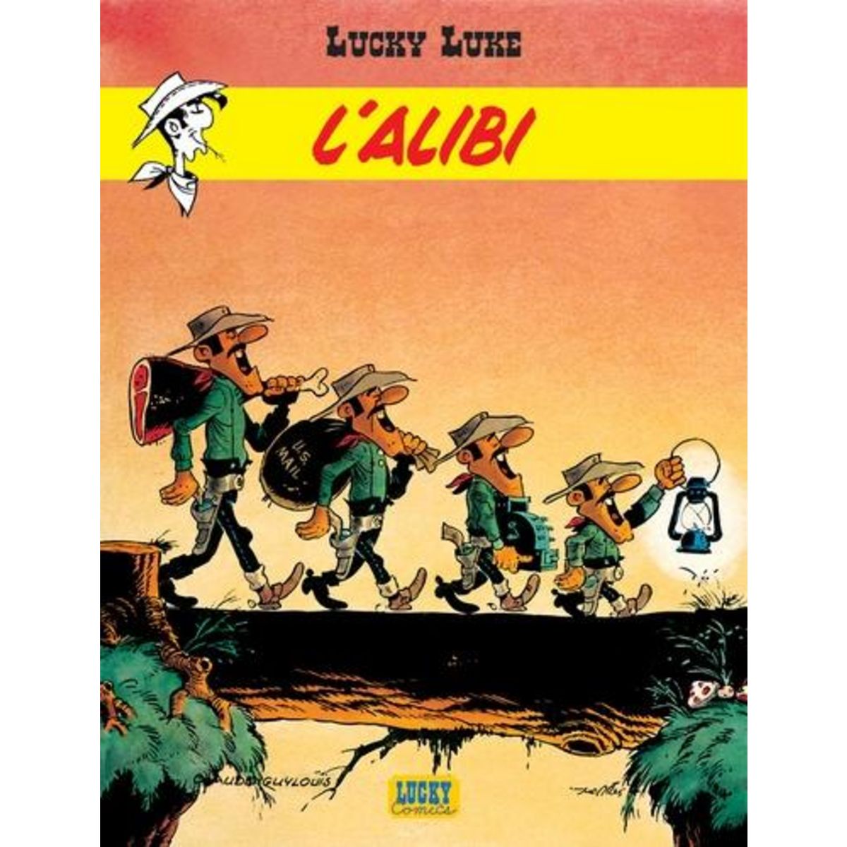 LUCKY LUKE TOME 21 : L'ALIBI, Morris