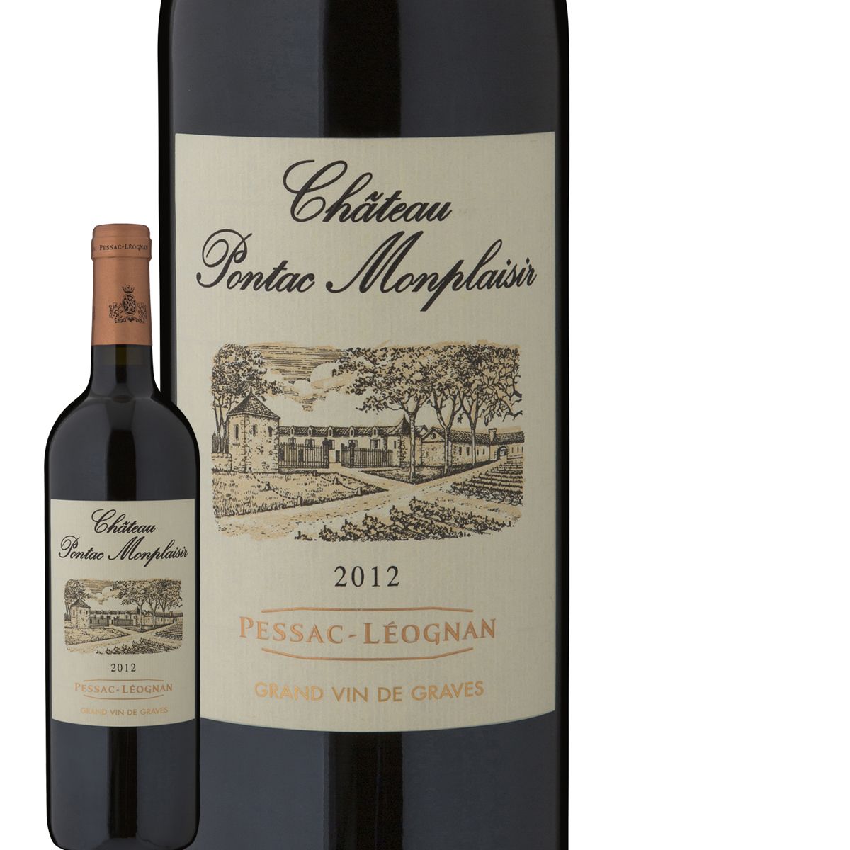Château Pontac Monplaisir Pessac Leognan Rouge 2012