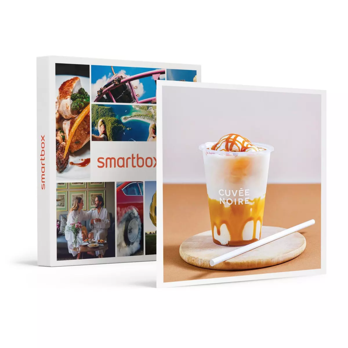 Smartbox Pause-café : une boisson signature taille moyenne pour 2 à Paris - Coffret Cadeau Gastronomie