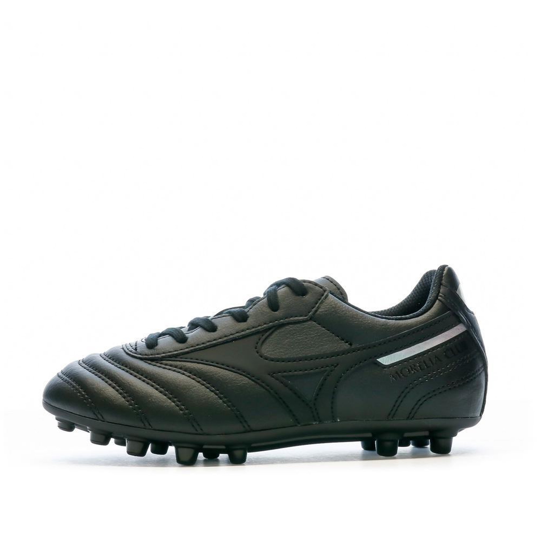 Mizuno Chaussures de football  Mixte Enfant Mizuno Morelia II Club AG. Coloris disponibles : Noir