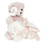 Voir la diapositive 4 : Paris Prix Peluche & Plaid Enfant  Ours  70x70cm Rose