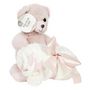 Voir la diapositive 4 : Paris Prix Peluche & Plaid Enfant  Ours  70x70cm Rose