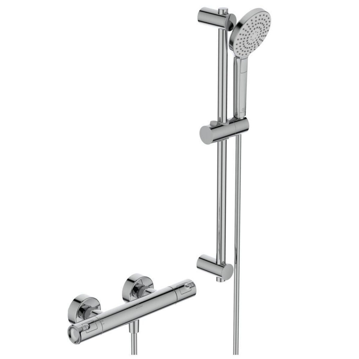 Ideal Standard Ensemble de douche thermostatique barre 60 cm ceratherm t50