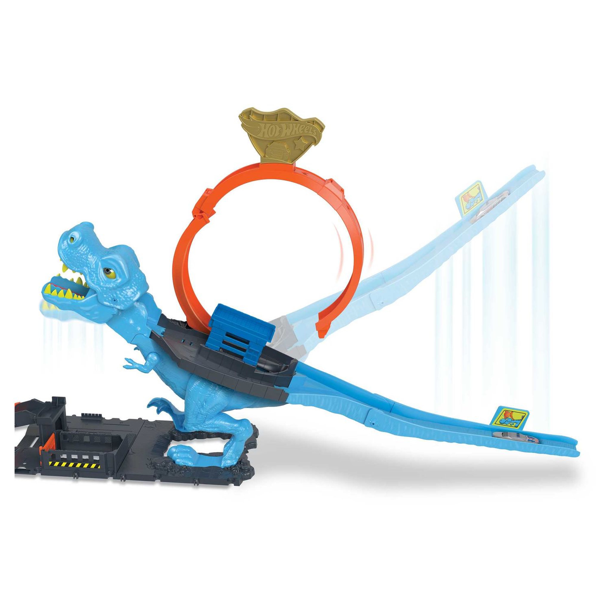 Voir la diapositive 3 : HOT WHEELS Circuit L'attaque du T rex Hot Wheels 