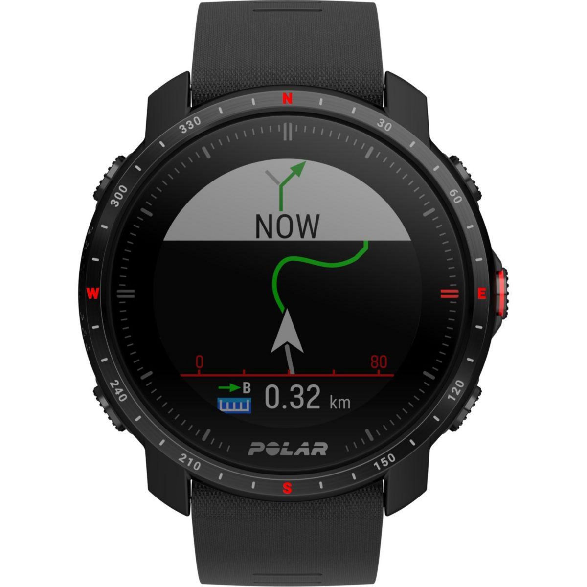 POLAR Montre sport GRIT X PRO Black Sapphire M/L
