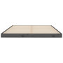 Voir la diapositive 5 : VIDAXL Cadre de lit sans matelas gris 135x190 cm bois de pin massif