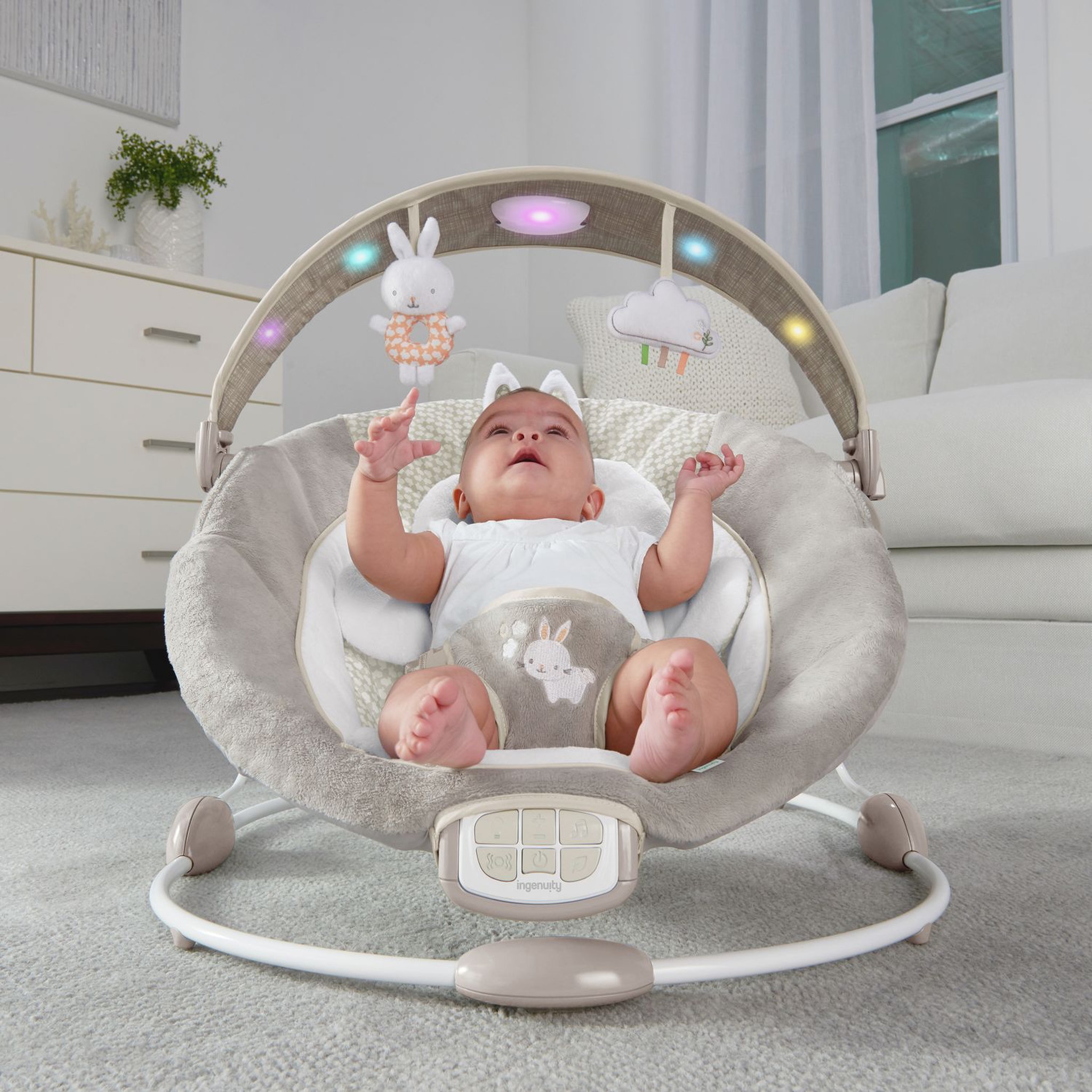 Voir la diapositive 2 : Ingenuity Transat avec Arche Lumineuse Lapin, Twinkle Tails