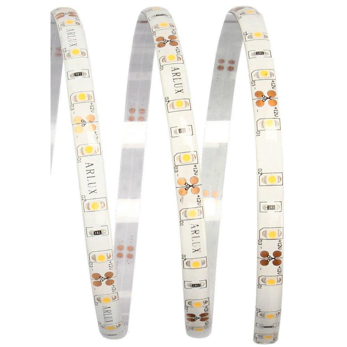 CENTRALE BRICO Ruban Led Interieur LOFT 5m  4,8W/m 400lm/m - 4000K Blanc Neutre