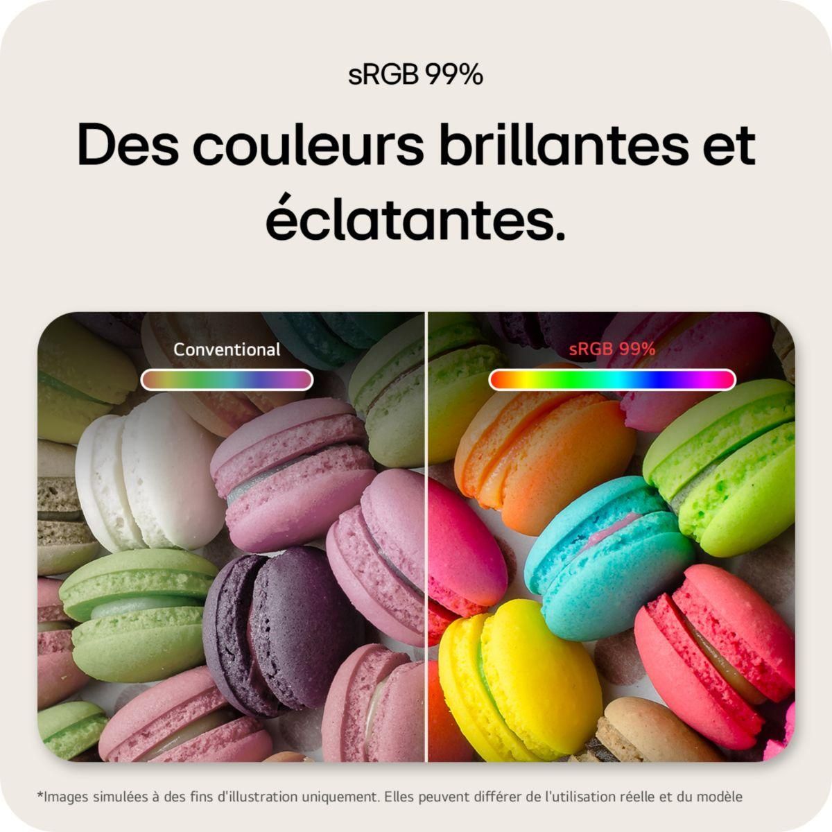 LG Ecran PC 27U421A-B UHD 27'' VA Incurvé