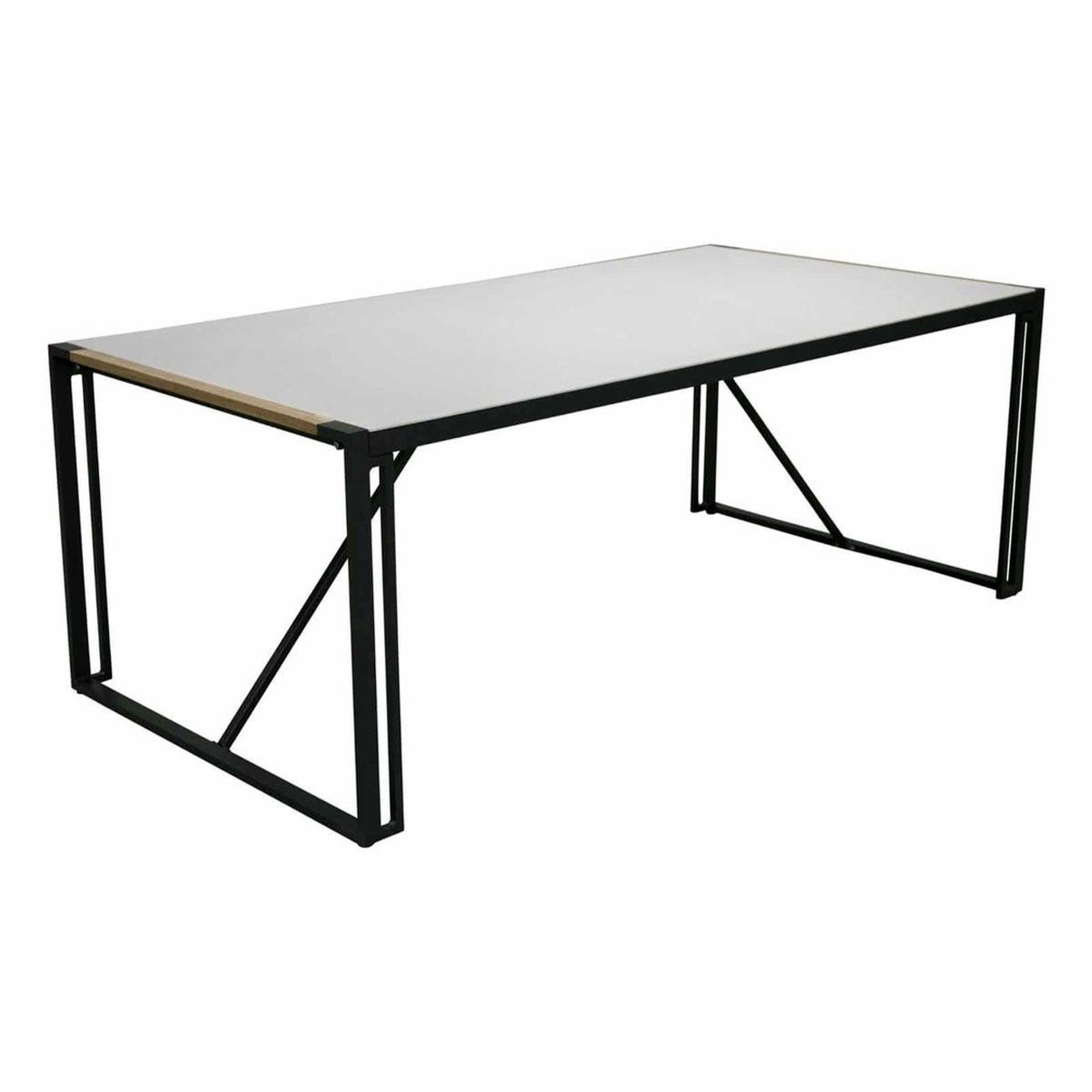 Paris Prix Table de jardin en verre  texas  200cm gris
