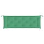 Voir la diapositive 4 : VIDAXL Coussin de banc de jardin vert 150x50x7 cm tissu oxford