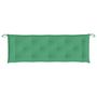 Voir la diapositive 4 : VIDAXL Coussin de banc de jardin vert 150x50x7 cm tissu oxford