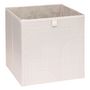 Voir la diapositive 3 : FIVE Lot de 2 boîtes de rangement ARCHE - L. 31 x l. 31 x H. 31 cm - Beige