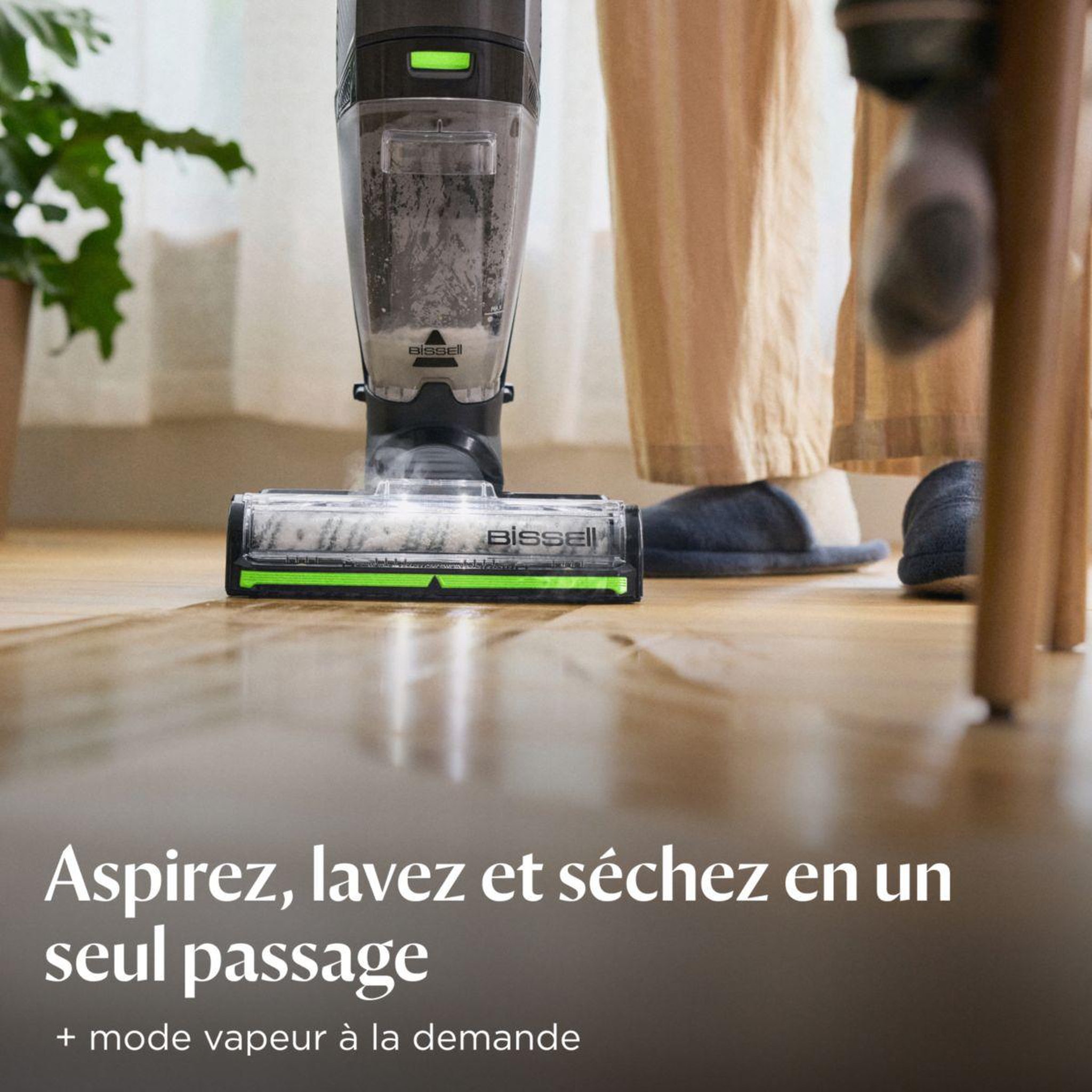 Voir la diapositive 3 : BISSELL Aspirateur laveur crosswave hydrosteam pet pro - fonction vapeur, idéale taches tenaces