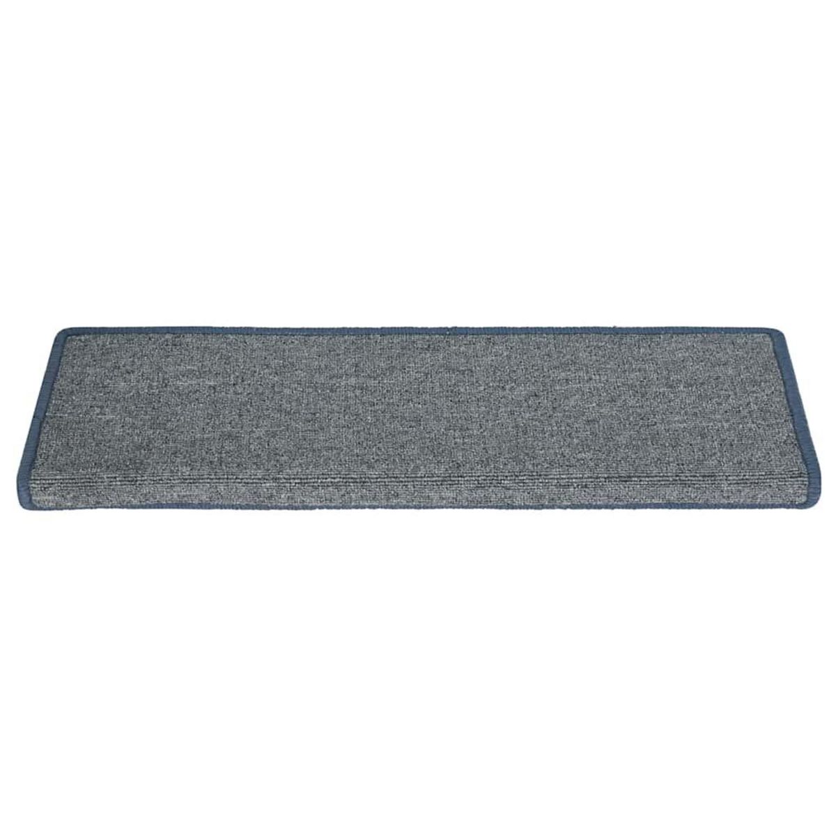 VIDAXL Tapis d'escalier 30 pcs 65x21x4 cm violet et bleu