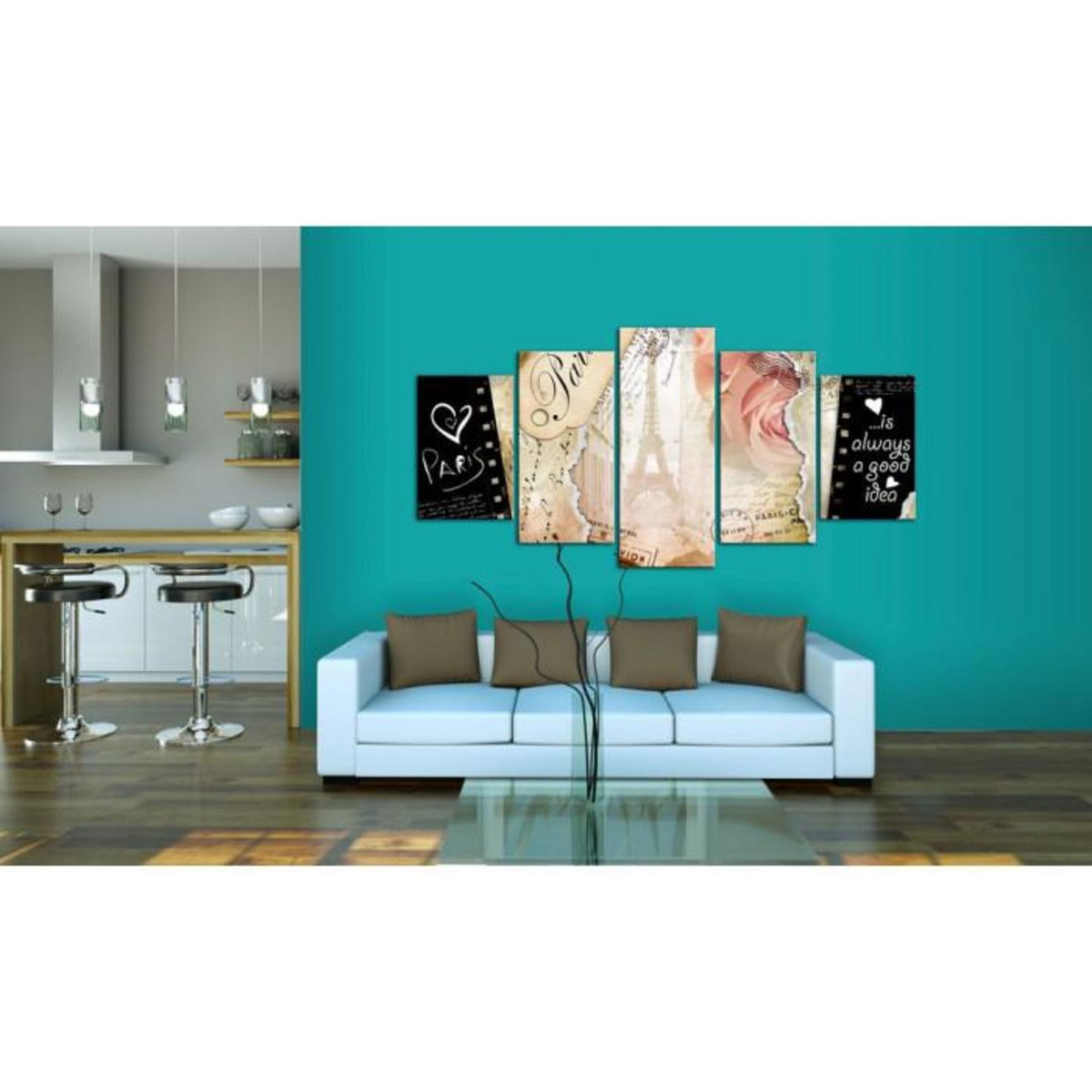 Paris Prix Tableau Imprimé  Old Postcard