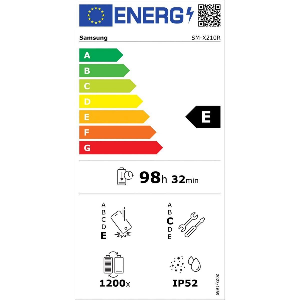 Samsung Tablette Android Galaxy Tab A9+ 256Go Gris