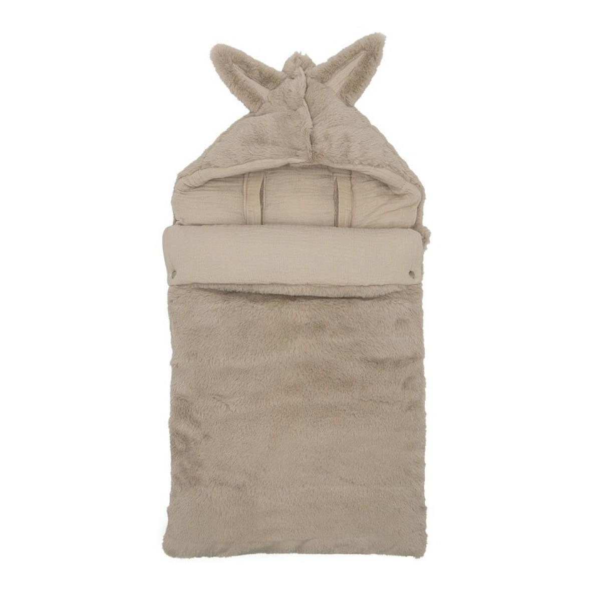 BB&CO Nid d ange 0-6M fausse fourrure beige