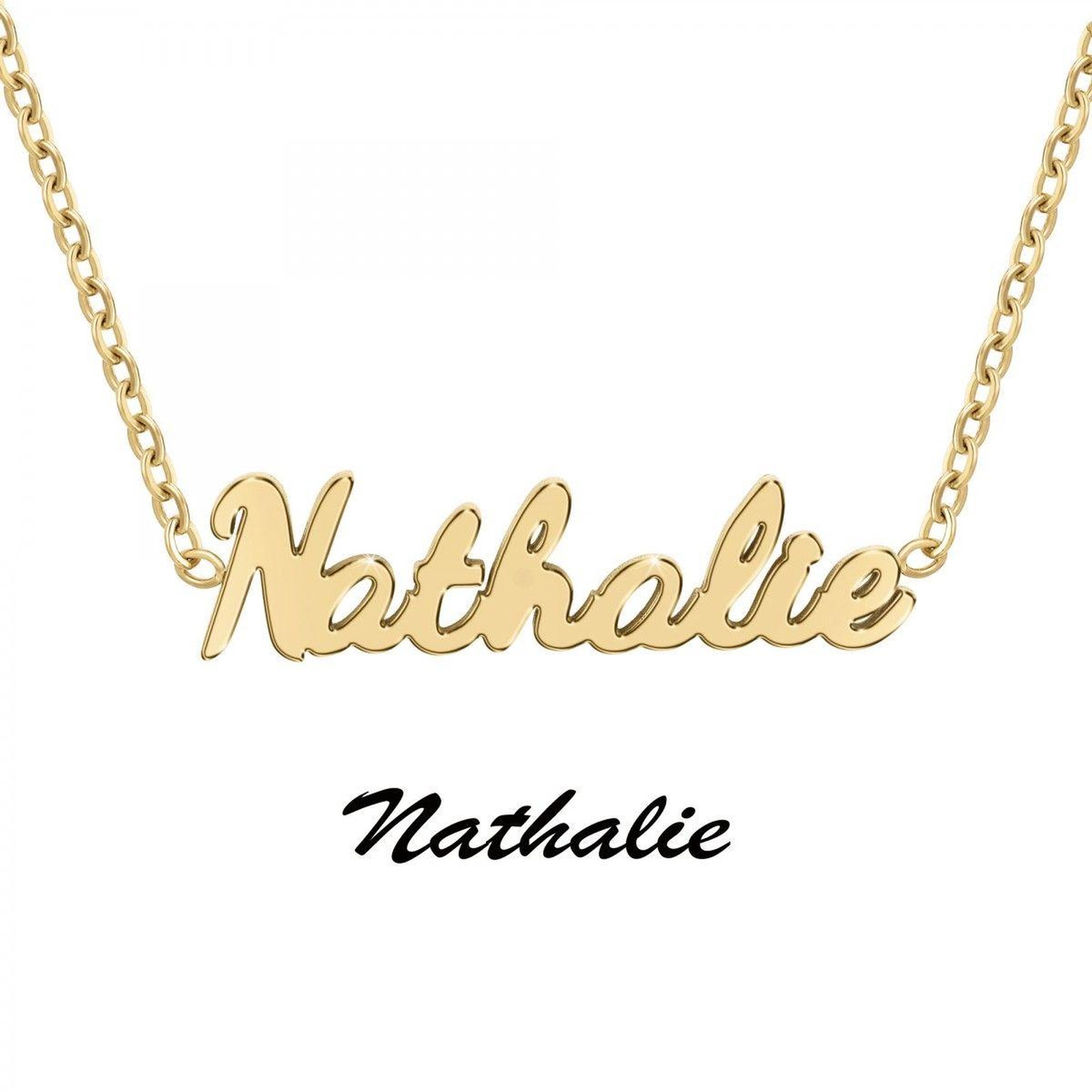 Voir la diapositive 3 : SC CRYSTAL Nathalie - Collier prénom