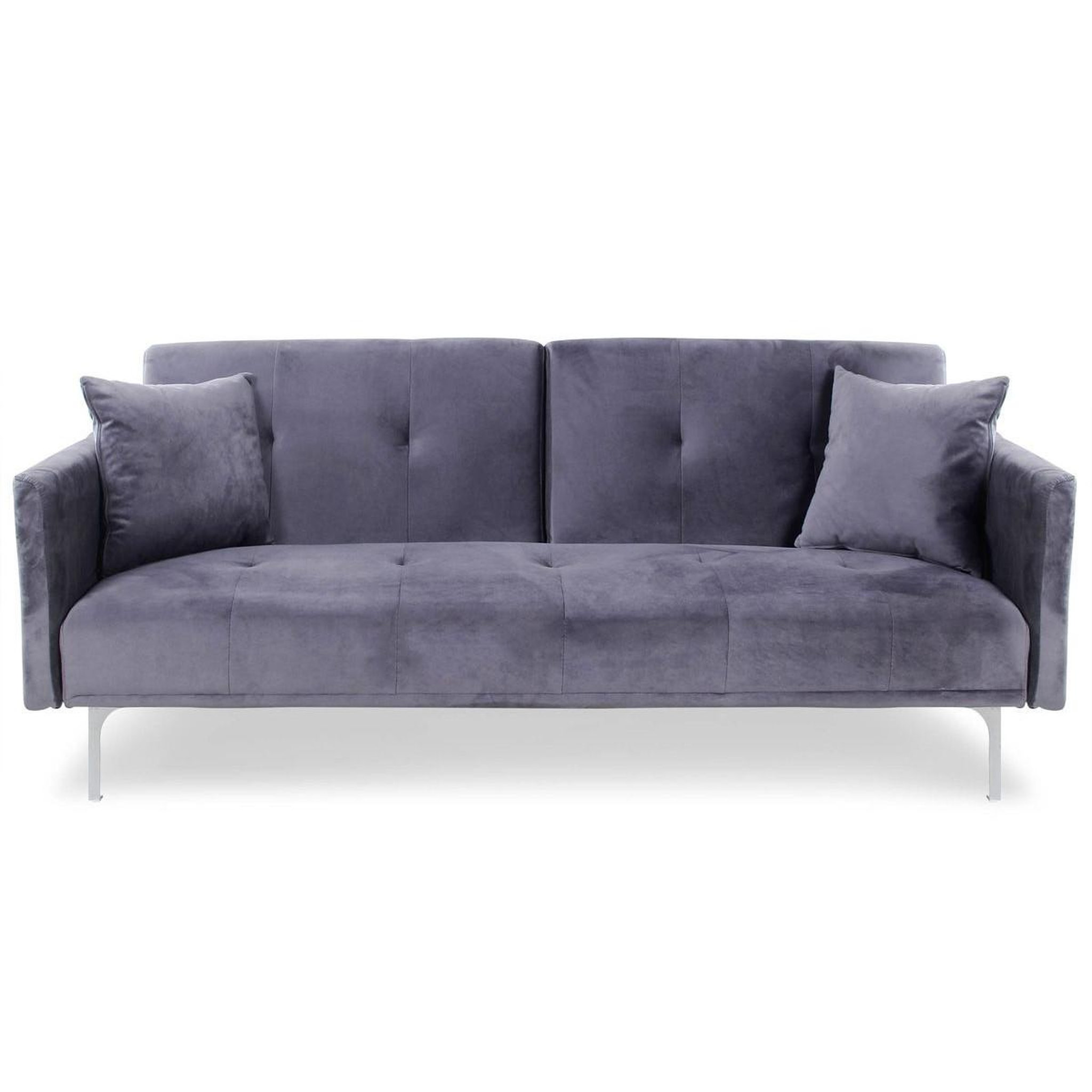 Voir la diapositive 2 : Paris Prix Canapé convertible 3 places  lacla  191cm gris