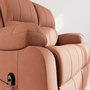 Voir la diapositive 4 : BEST MOBILIER Armand - canapé 2 places relax électrique en velours côtelé