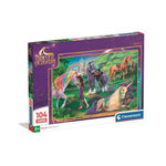 CLEMENTONI Puzzle 104 pièces Clementoni Super Unicorn Academy