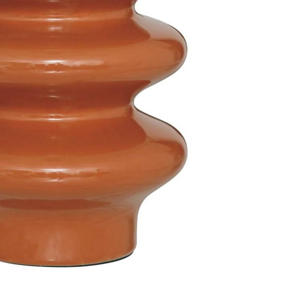 ATMOSPHERA Lampe à Poser en Céramique  Vinus  44cm Terracotta