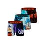 Voir la diapositive 1 : FREEGUN Lot de 3 boxers enfant Dragon Ball Super Ultra instinct Fusion