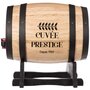 SECRET DE GOURMET Distributeur de vin tonneau en bois  5.5 L
