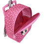 Voir la diapositive 4 : DISNEY Sac maternelle à roulettes 3D rose Minnie