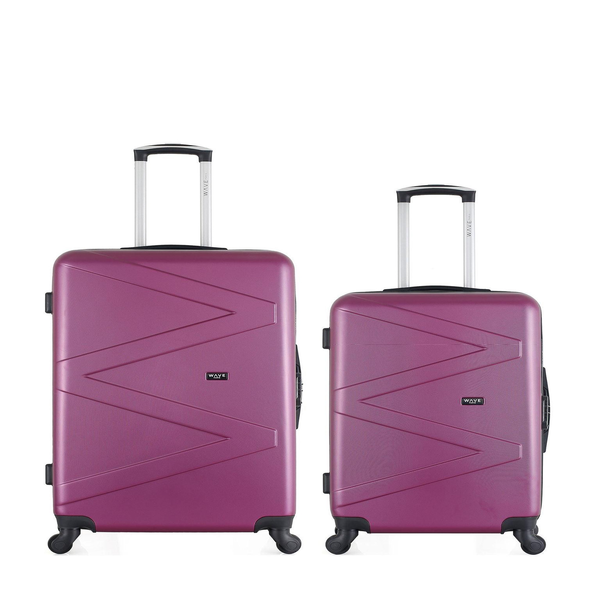 WAVE PARIS WAVE PARIS - Lot de 2 - Valises grand format et weekend AMAZONE