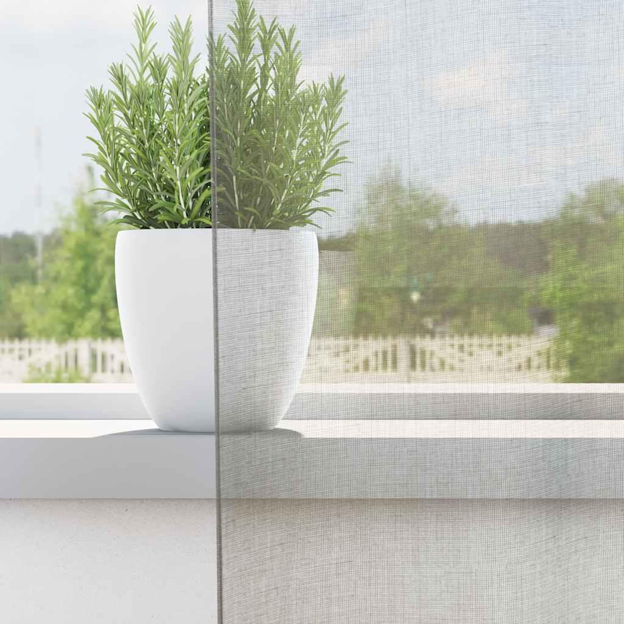 Voir la diapositive 3 : VIDAXL Rideaux en voile avec boucles 2 pcs gris clair 140x225 cm