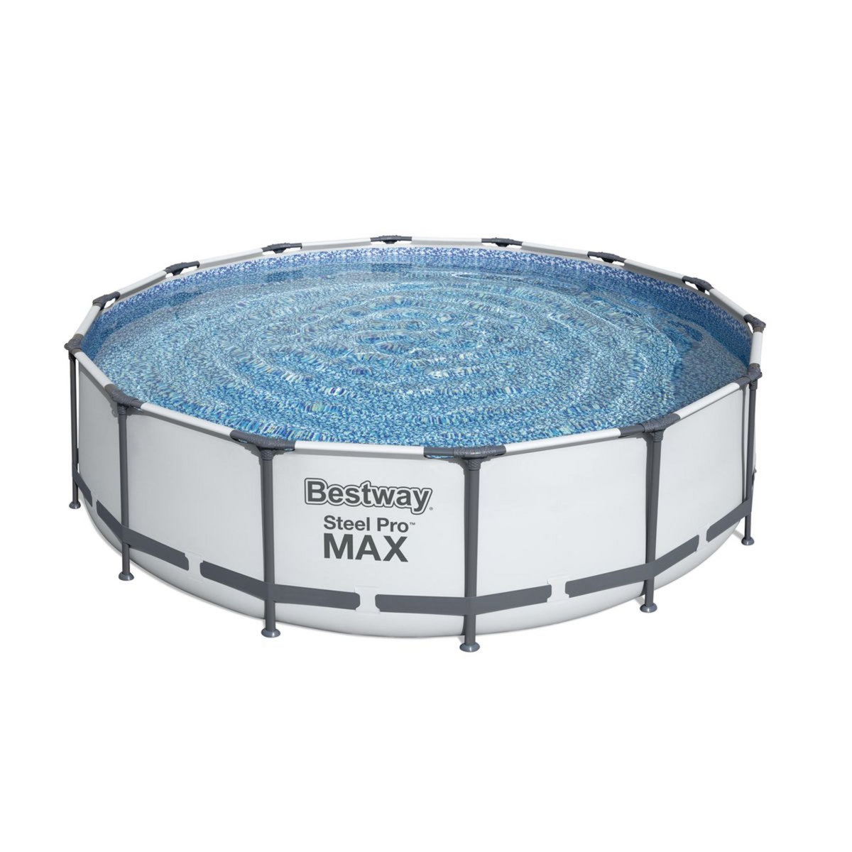 BESTWAY Piscine tubulaire ronde - 427x107cm - STEEL PRO MAX™