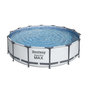 Voir la diapositive 3 : BESTWAY Piscine tubulaire ronde - 427x107cm - STEEL PRO MAX™