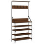 Voir la diapositive 2 : VIDAXL Porte vêtements et rangement des chaussures chêne marron