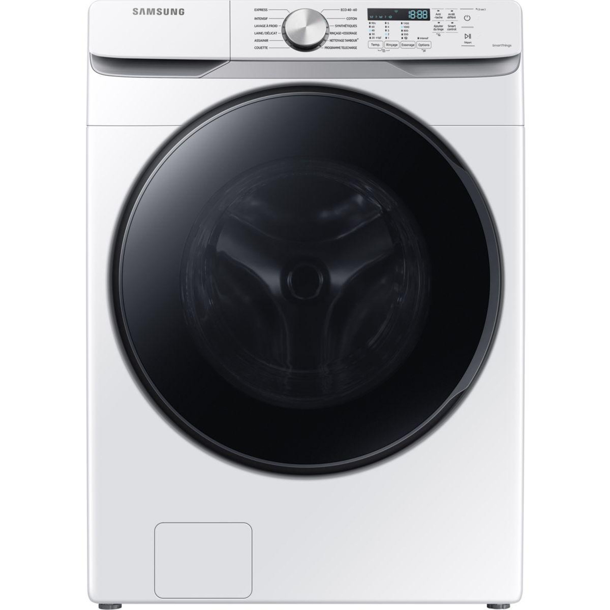 Voir la diapositive 1 : Samsung Lave linge hublot WF18T8000GW