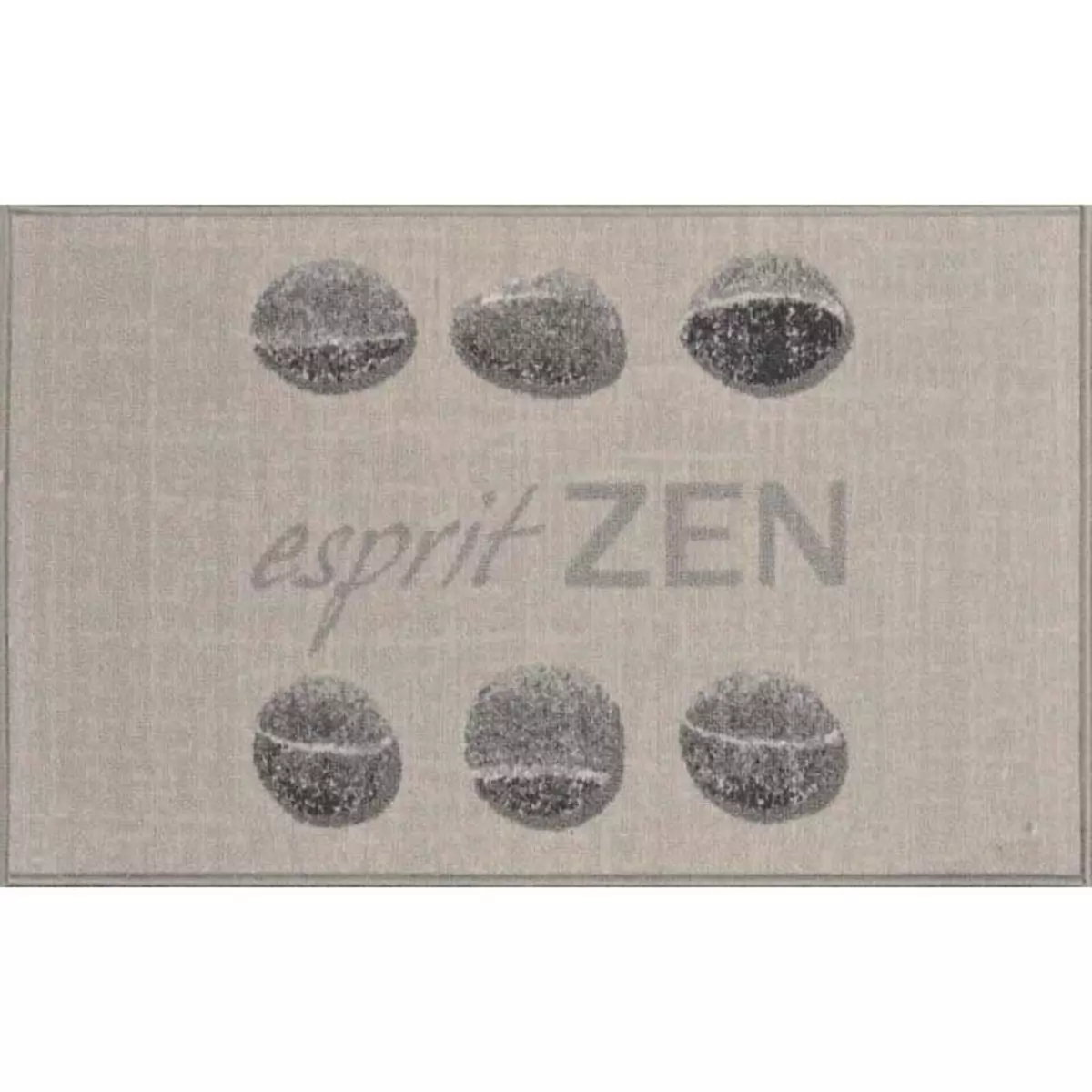 Paris Prix Tapis Rectangulaire  Esprit Zen  50x80cm Gris