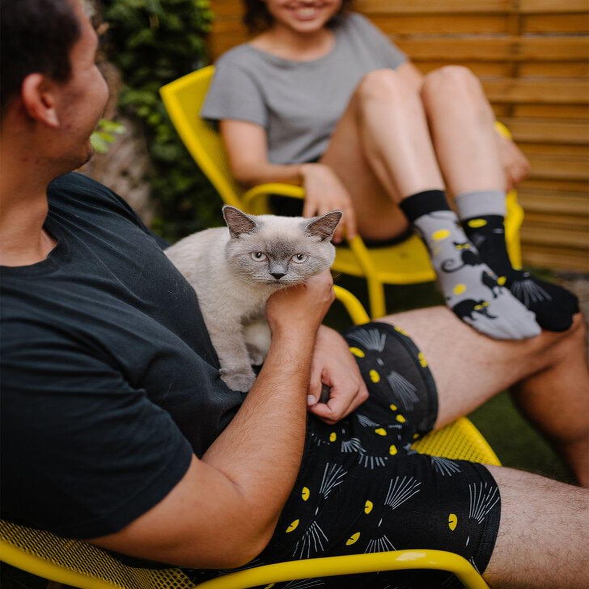 Voir la diapositive 5 : DEDOLES Boxer homme les yeux de chat