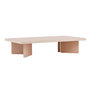 Voir la diapositive 1 : Paris Prix Table Basse Design  Bassholmen  140cm Naturel