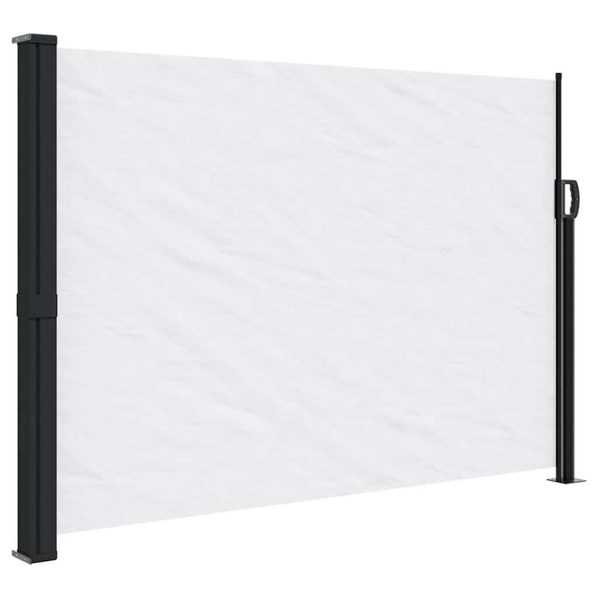 VIDAXL Auvent lateral retractable blanc 140x600 cm