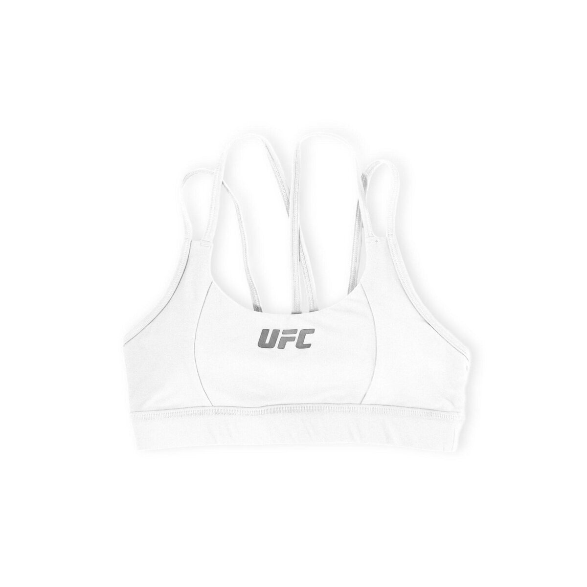 UFC Brassière à bretelles de sport et de fitness - Femme - UFC - Blanc - Taille XL